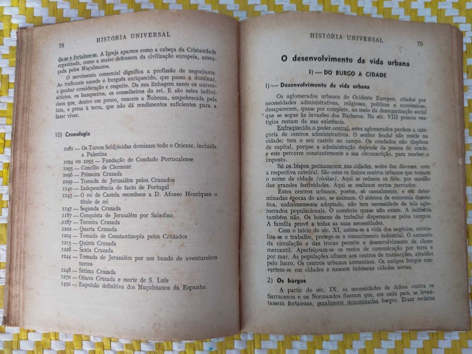 COMPÊNDIO DE HISTÓRIA UNIVERSAL (4º Ano)
Autor: António G. Mattoso