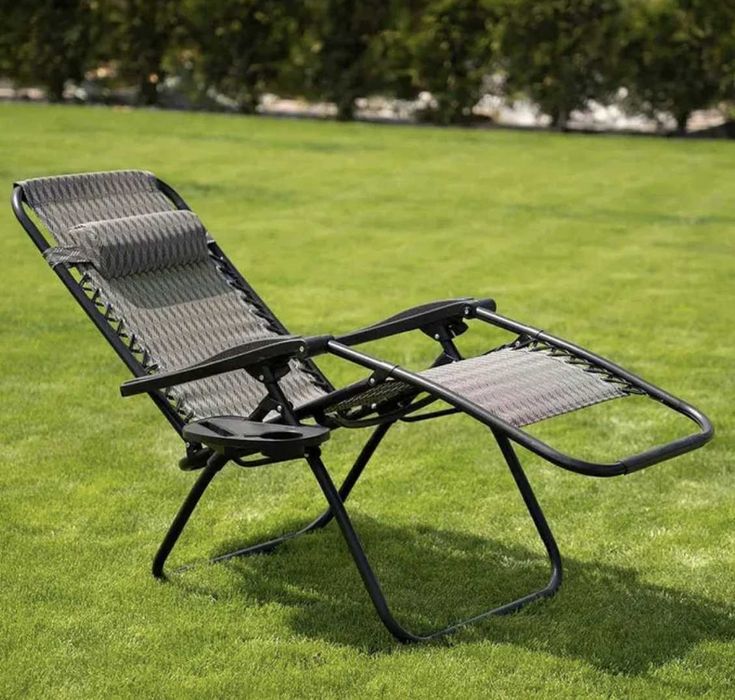 Шезлонг крісло лежак садовий пляжний садові меблі ‼️ Zero Gravity ‼️