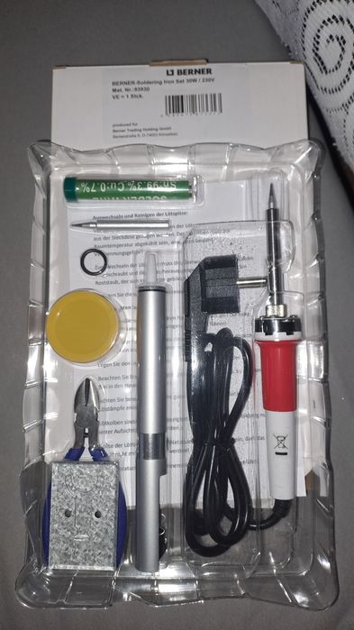 Lutownica Precyzyjna Firmy Berner Profesjonalna 30W