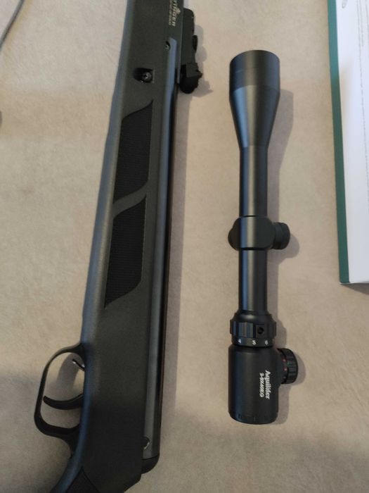 Carabina De Pressão Black Hawk 4.5 Gas Ram 70kg+Mira telescopica