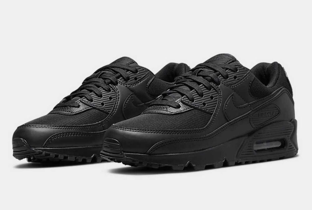 Кросівки Nike Air Max 90 «Triple Black» (DH8010-001)