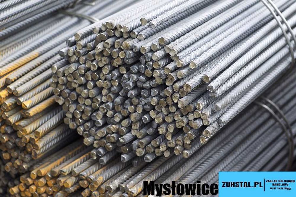 Pręty zbrojeniowe Mysłowice – stal B500 z DOSTAWĄ i ROZŁADUNKIEM
