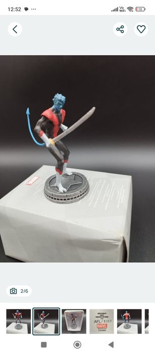 Zestaw siedmiu figurek Marvel