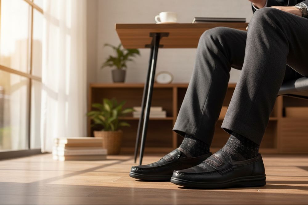 Mokasyny meskie skorzane ECCO rozmiar 45