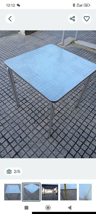 Mesa usada  inox