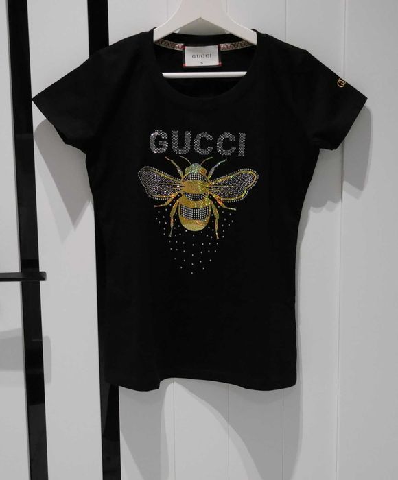 Gucci piękna bluzeczka cyrkonie nowa 36 S