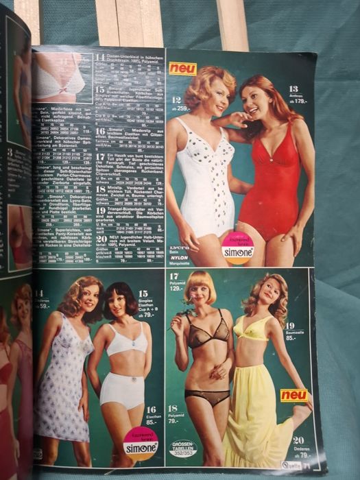 Qelle katalog 1975/76 jesień zima