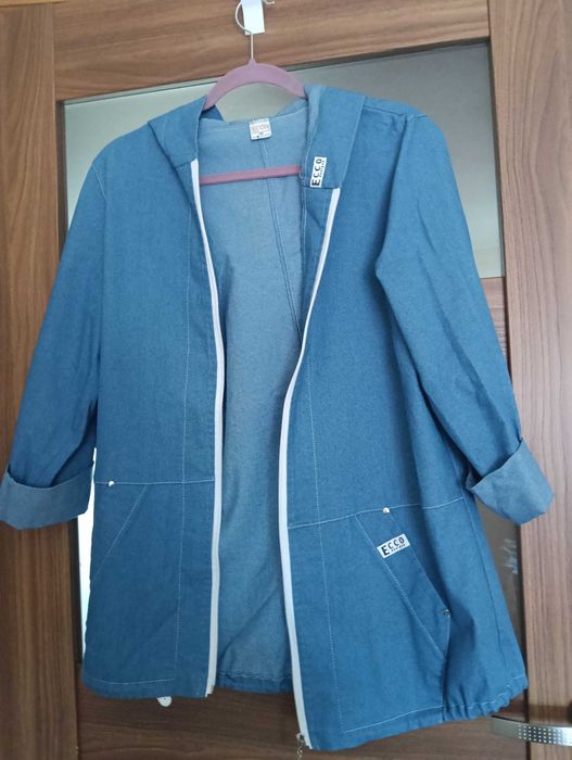 Narzutka jeansowa damska