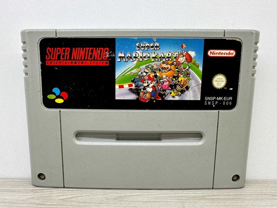 Gra Super Mario Kart Nintendo SNES