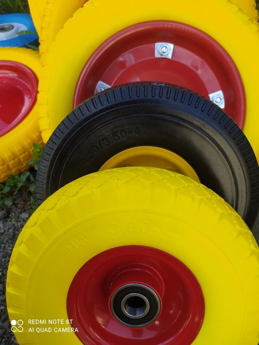 Колеса на тачку без камерные,колеса на строительную тачку