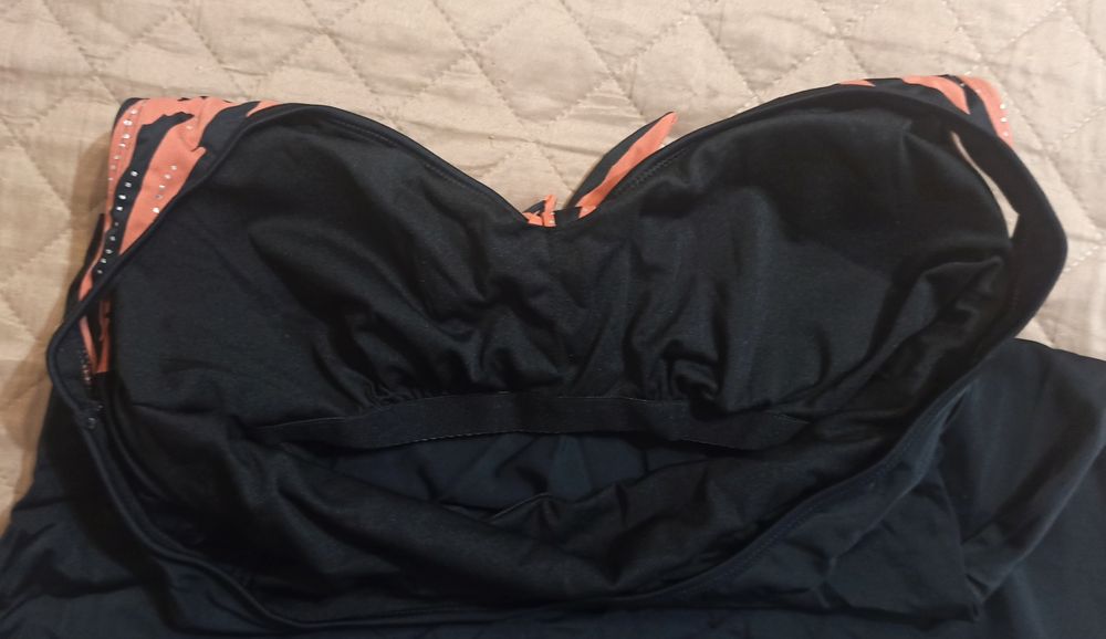 Kostium tankini z długą bluzką