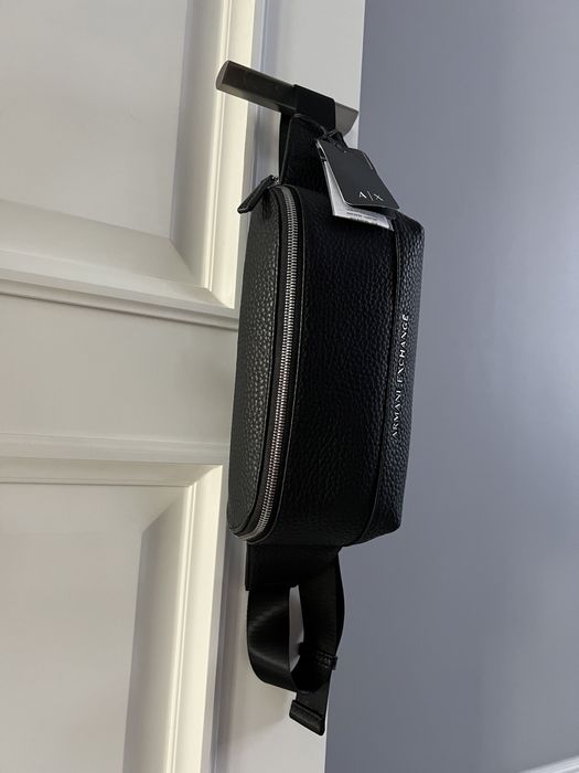 Поясна сумка Armani Exchange бананка оригінал