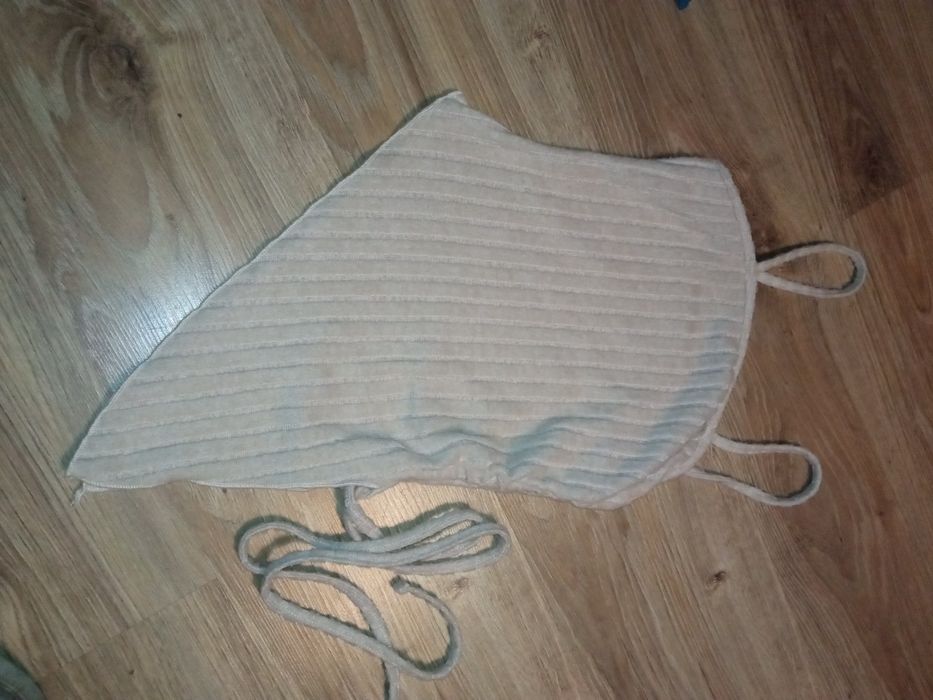 prążkowany top Zara xs/s