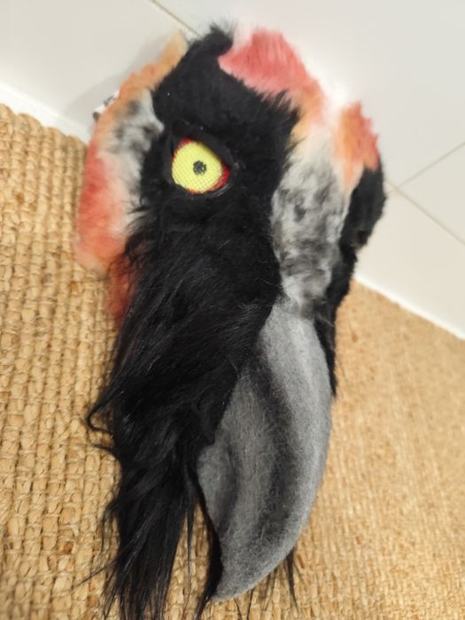 maska therian sęp brodaty