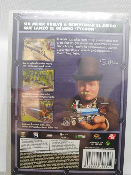 Sid Meier’s Railroads PC Selado