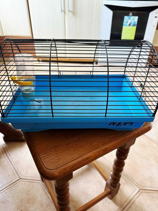 Клітка для гризунів + подарунок поїльниця та годівниця