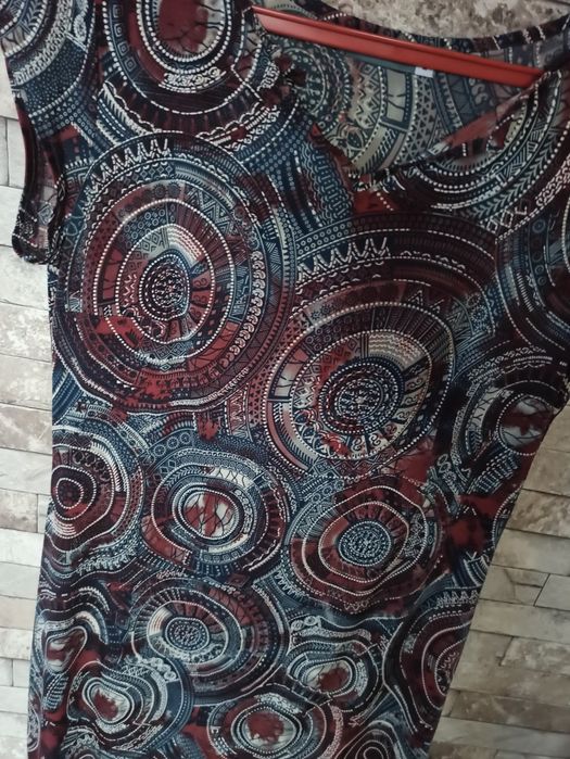 Letnia sukienka w fajne wzory