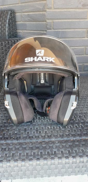 Kask szczękowy Shark EVO GT Blanc matowy