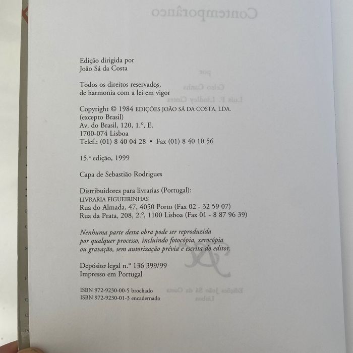 Nova Gramática do Português Contemporâneo - Celso Cunha Lindley Cintra