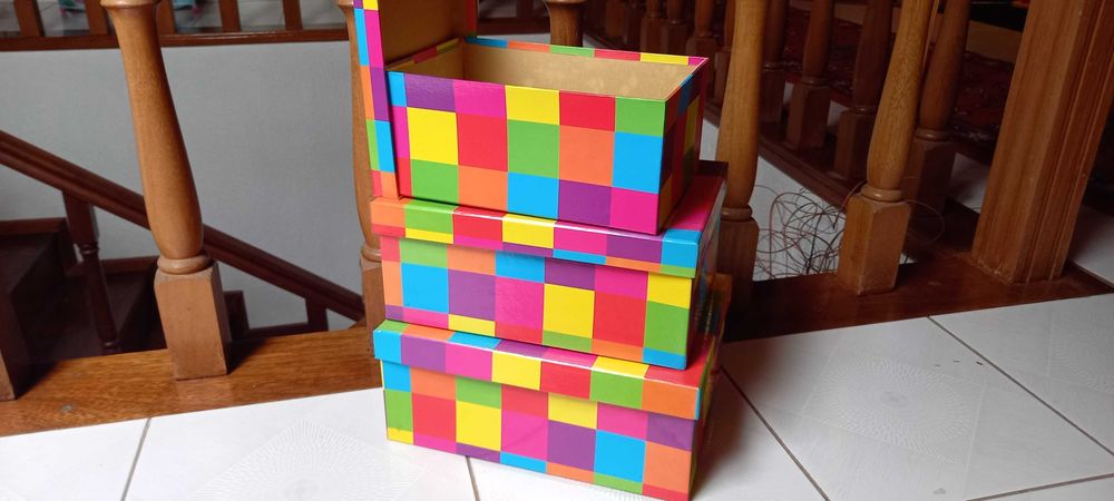 Caixas de decoração e arrumação