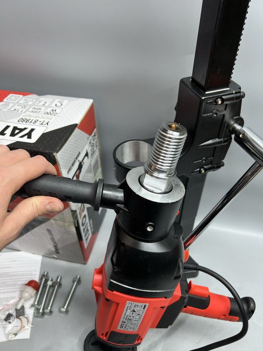 Дрель алмазного бурения сверления YATO YT-81980 со стойкой Гарантия