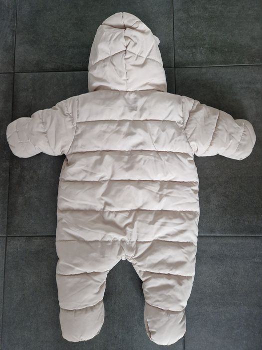 Kombinezon ciepły kremowy H&M 1-2M