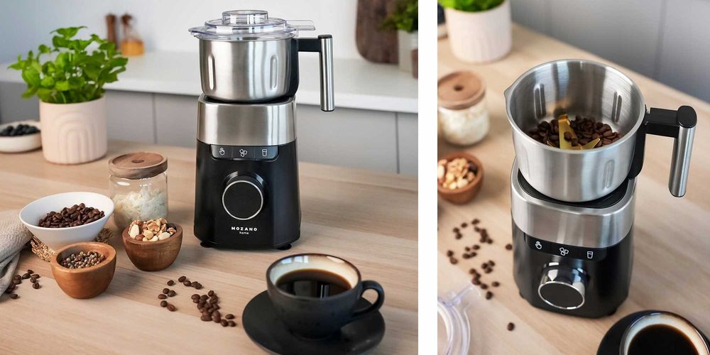 ZESTAW MOCNY tytanowe ostrza blender kielichowy młynek do kawy bidony