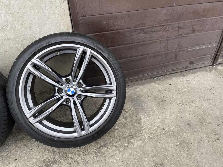 (203)Koła, Felgi 5x120 19” Do BMW, Grafit, Bridgestone