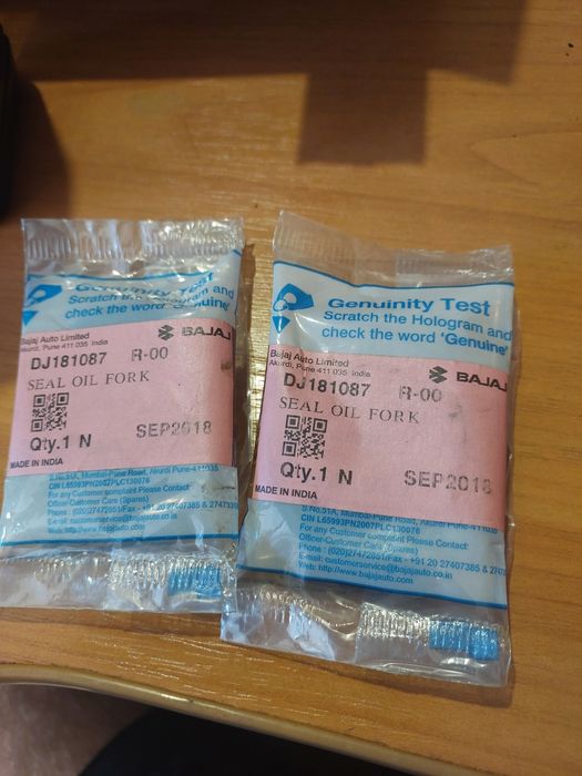 Сальники вилки для badjaj boxer 150x