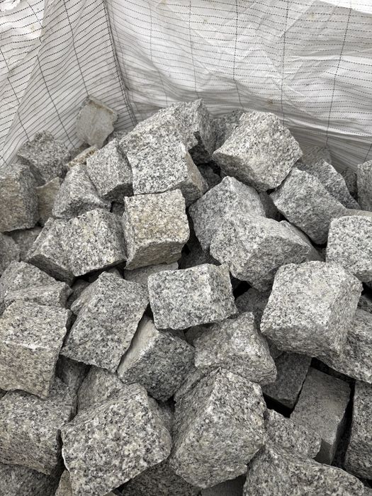 Kostka granitowa cięta 10x10x8