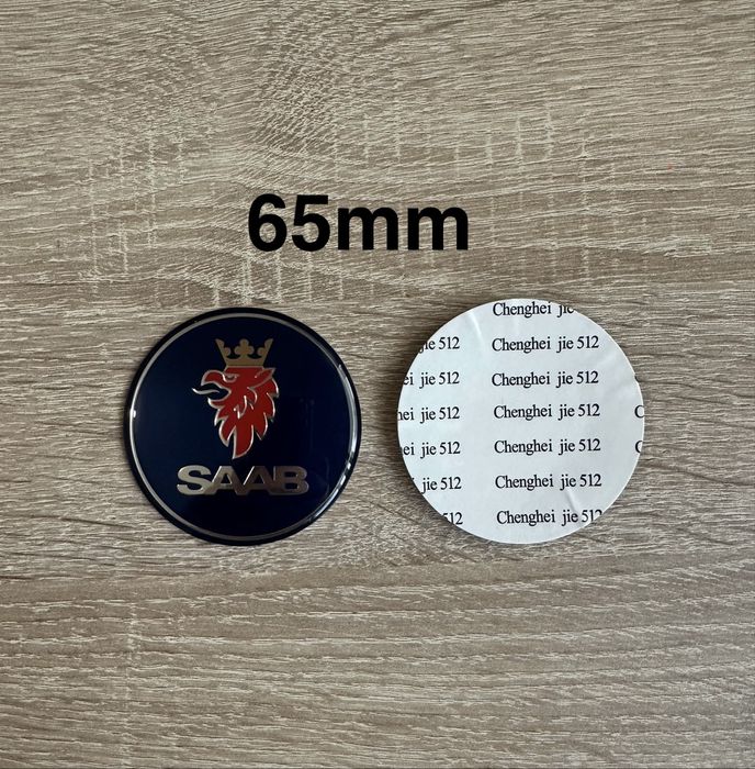 Conjunto 4 Centros Saab 63mm
