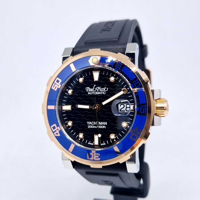 Paul Picot Yachtman III Date P1151.SRG.B.2604