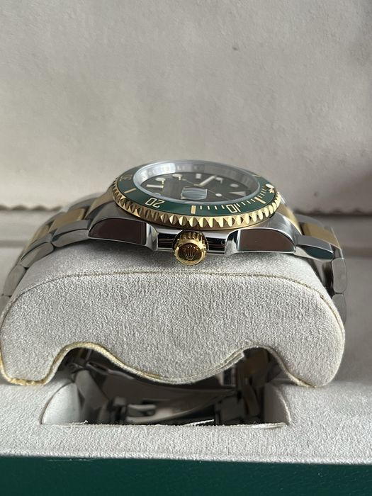 Relogio Rolex Submariner Gold Green