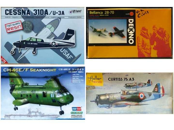 Kits 1/72 Aviões Americanos