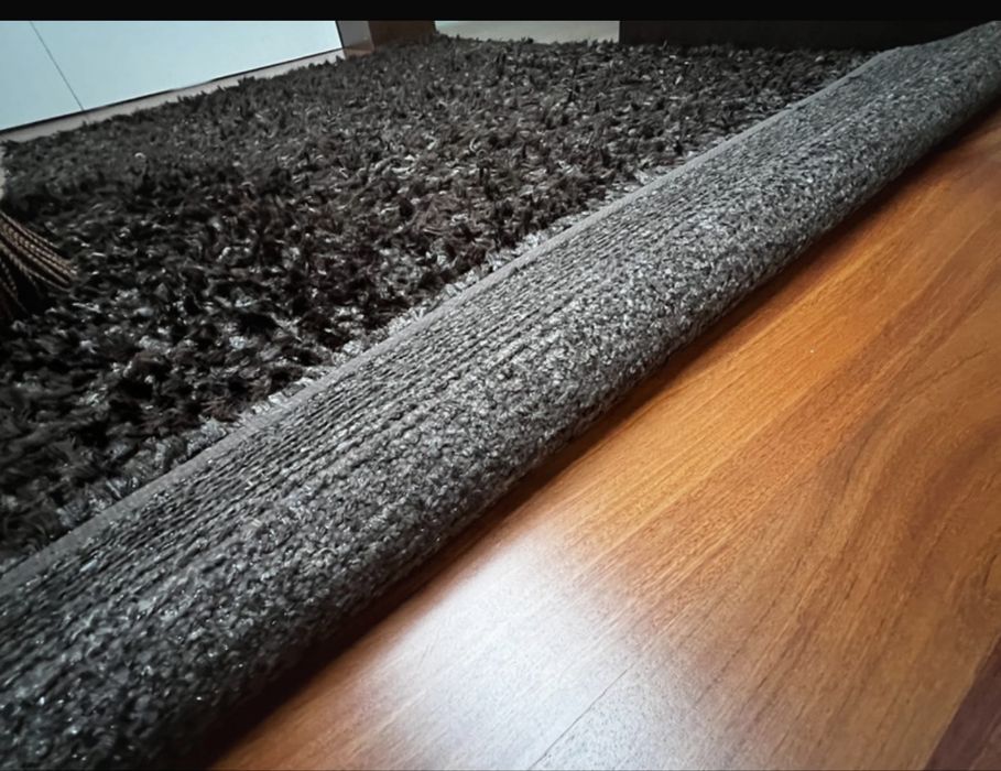 Carpete tapete castanho 2.20 - 1.60 m