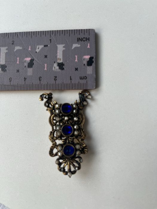 Broszka styl wiktorianski piekna