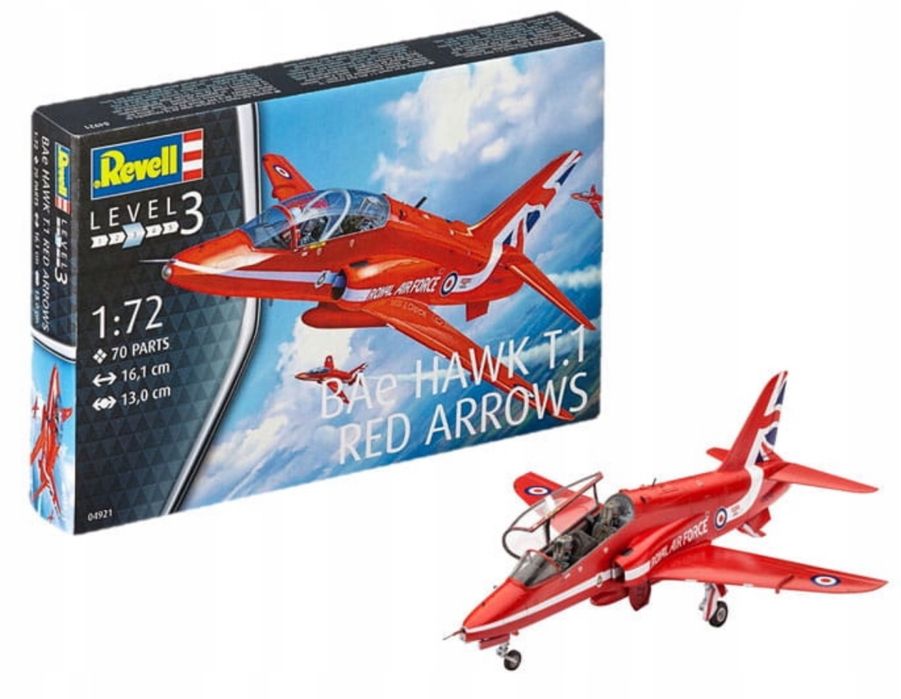 Model do sklejania  Revell 04921 BAe Hawk T.1 Red Arrows 1:72