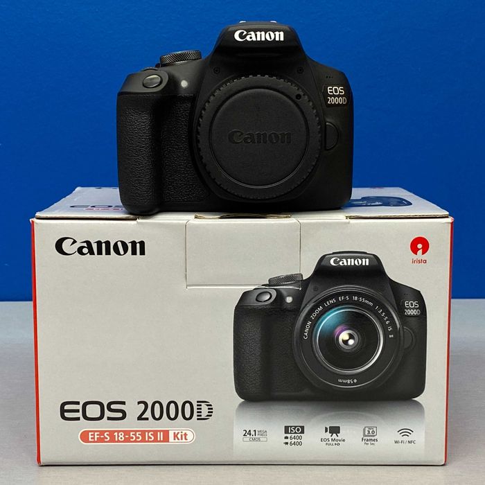 Canon EOS 2000D (Corpo) - 24.1MP