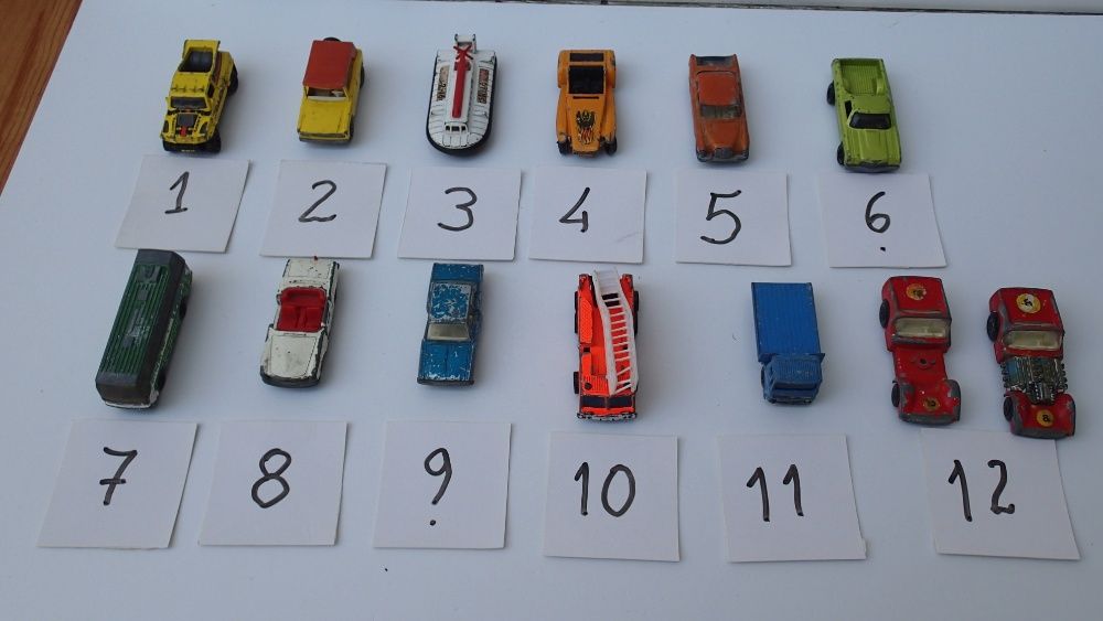 Miniaturas Matchbox raras