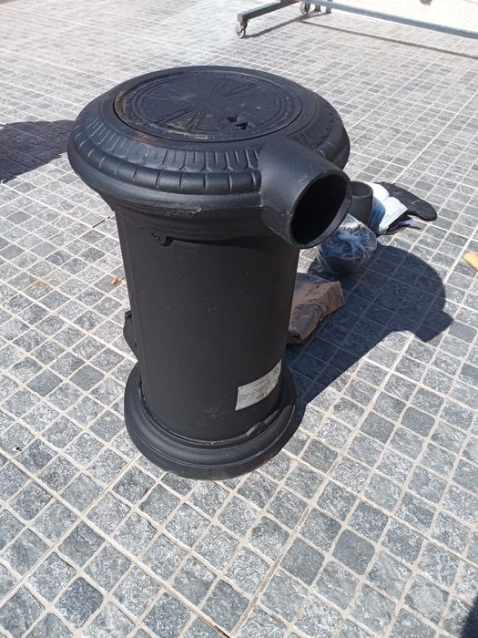 Vendo salamandra barmat ferro fundido