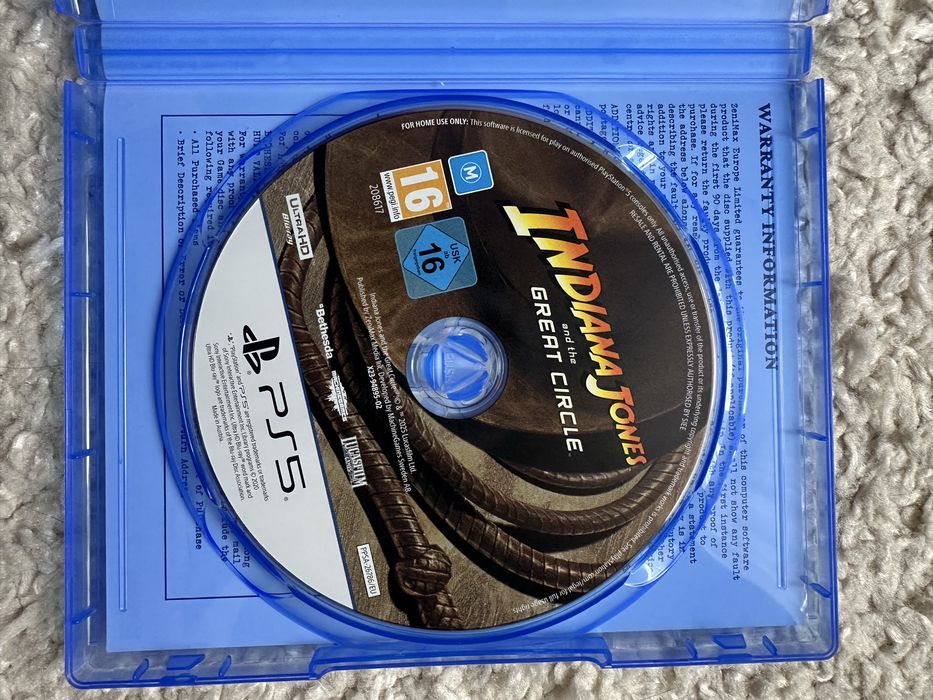 Диск PS 5 Indiana Jones and the Great Circle