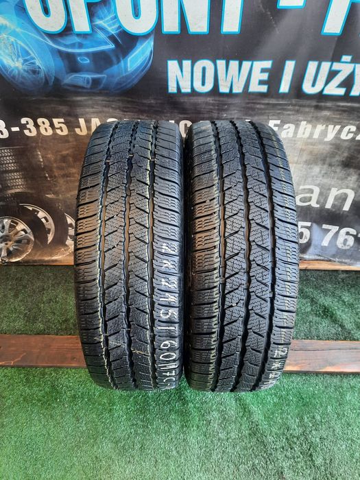 Opony zimowe 215/60/17C Continental wzmacniane Para 9.5mm!!