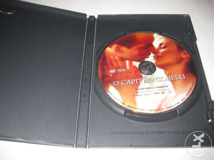DVD "O Capitão Corelli" com Nicolas Cage