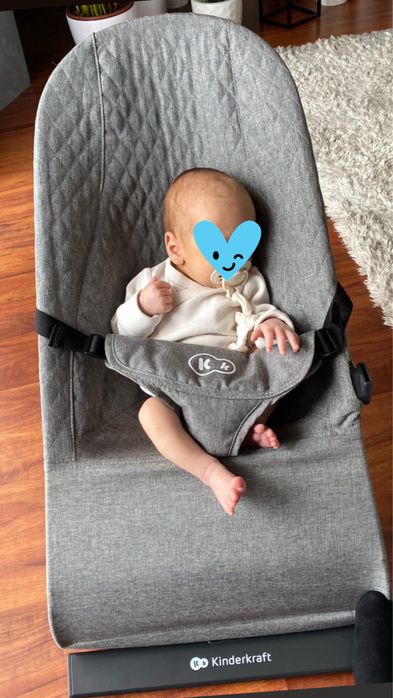 Leżaczek grawitacyjny dla niemowląt