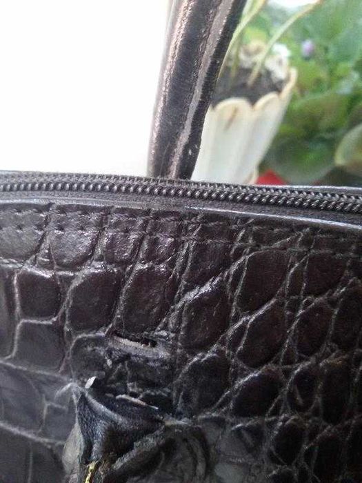 Сумка большая натуральная кожа (италия) Vera Pelle