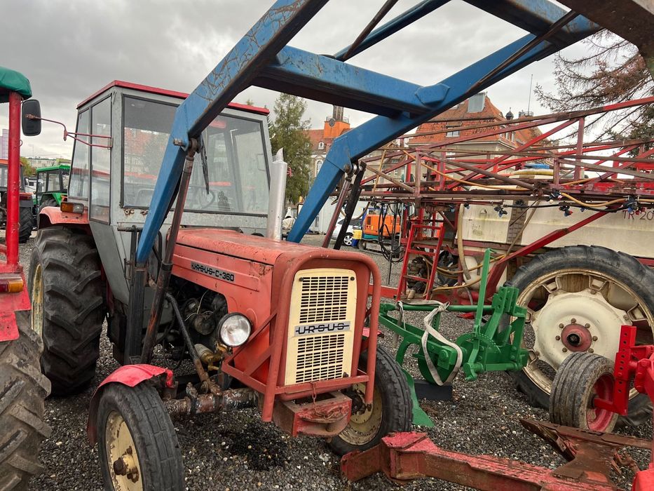 Ursus C-4011 , C-360  Ursus 4011,C360 +TUR+łyzka +widły Zarejestroawny