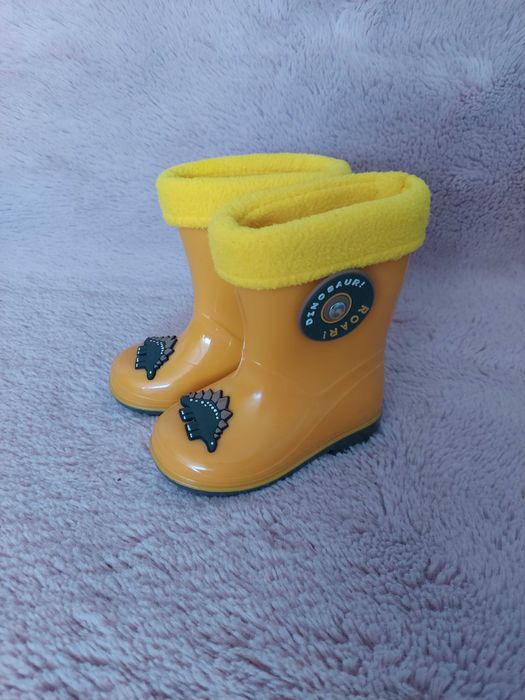 Гумові чобітки для хлопчика, розмір 23