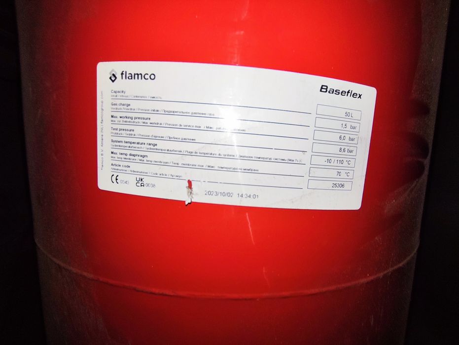 Przepona naczynie wzbiorcze 50l flamco