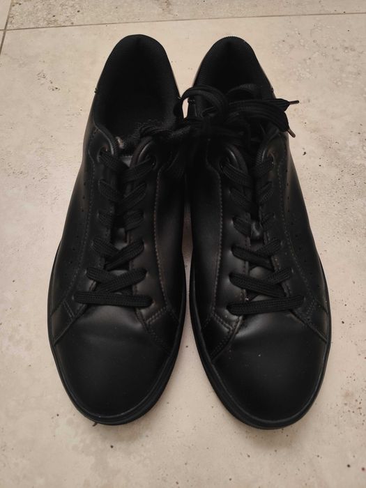 Buty sneakersy damskie czarne Graceland Deichmann