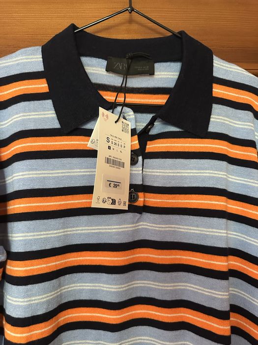Джемпер, поло у смужку Zara, розмір S